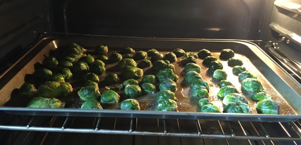 Roasted Brussel Sprouts in Oven