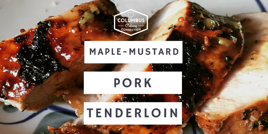 Maple-Mustard Pork Tenderloin