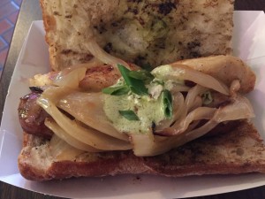 Sausage Sandwich | Sophie's Gourmet Pierogi Review