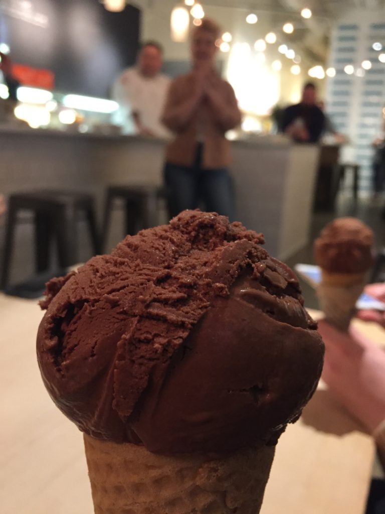 Dairy-free Dark Chocolate Truffle Ice Cream Jeni's Ice Cream