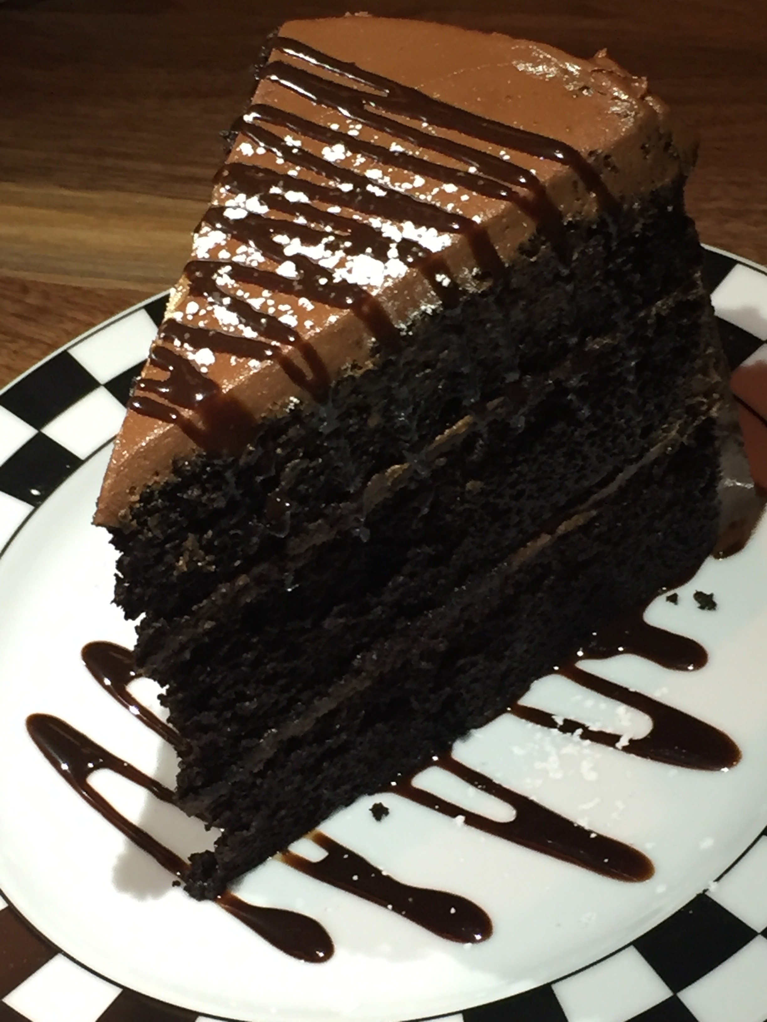Seriously Big Chocolate Cake Cap City Fine Diner